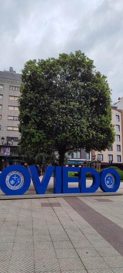 Apartamento Oviedo Centro- Parking Gratuito Exterior foto